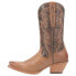 Фото #3 товара Dan Post Boots Tria Embroidery Snip Toe Cowboy Womens Brown Casual Boots DP4398