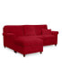 Фото #9 товара Lidia 82" Fabric 2-Pc. Reversible Chaise Sectional Sofa with Storage Ottoman - Custom Colors, Created for Macy's