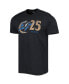 ფოტო #3 პროდუქტის Men's Black Washington Wizards 25th Anniversary T-shirt