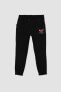 Фото #6 товара Fit Slim Fit Nba Chicago Bulls Jogger Eşofman Altı