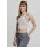 Фото #2 товара URBAN CLASSICS Stripe Crop sleeveless T-shirt