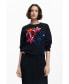 Фото #1 товара Women's Sweatshirt with Arty print