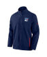 Фото #3 товара Men's Navy New York Rangers Authentic Pro Rink Coaches Full-Zip Jacket