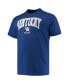 Фото #3 товара Men's Royal Kentucky Wildcats Big and Tall Arch Over Wordmark T-shirt