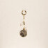 ფოტო #1 პროდუქტის 18K Gold Plated Freshwater Pearl with Chunky Chain & Coin Single Piece Earring - Blake Earring For Women