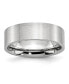 Фото #1 товара Cobalt Flat Satin Wedding Band Ring