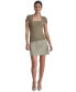 ფოტო #4 პროდუქტის Women's Square-Neck Short-Sleeve Blouse