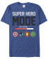 Фото #2 товара Marvel Men's Comic Collection Hero Mode Activation Short Sleeve T-Shirt