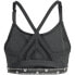 Фото #2 товара adidas Aeroreact Training Light-Support 3-Stripes Bra W HC7870 sports bra