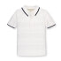 ფოტო #1 პროდუქტის Boys Organic Short Sleeve Sweater Polo