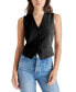 Women's Barrett Button-Front V-Neck Vest