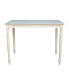 Фото #2 товара Solid Wood Top Table - Turned Legs