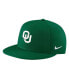 Фото #2 товара Men's Green Oklahoma Sooners Aero True Baseball Performance Fitted Hat