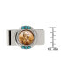 ფოტო #2 პროდუქტის Men's 1909 First-Year-Of-Issue Lincoln Penny Turquoise Coin Money Clip