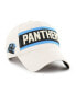 Фото #2 товара Men's '47 Cream Carolina Panthers Crossroad MVP Adjustable Hat