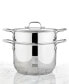 Фото #3 товара Stainless Steel 6 Qt. Covered Multi-Pot with Pasta Insert