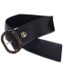 Фото #5 товара Women's Animal-Print-Buckle Leather Belt