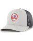 Men's Gray New York Yankees Secondary Trucker Snapback Hat