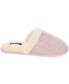 Фото #2 товара Women's Cable Knit Lip Sole Scuff Slipper