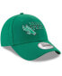 Фото #3 товара Men's Kelly Green North Texas Mean Green The League 9FORTY Adjustable Hat
