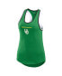 Women's Green Oregon Ducks Open Hole Razorback Tank Top