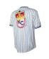 Men's White Distressed Kansas City Monarchs V-Neck Jersey