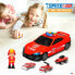 CB TOYS Fire Truck With Car Carrier With Vehicles And Figure
