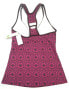 Next Athena Womens Swimwear Pink Brown Paisley Design Tankini Top Size 32