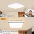 Фото #3 товара Airand bathroom lamp 24 W LED ceiling light bathroom LED ceiling light IP44 waterproof bathroom lamp diameter 32.5 cm ceiling lamp for living room bedroom children's room 2050 LM ceiling light kitchen 4000 K neutral white [Energy Class F]