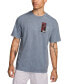 ფოტო #1 პროდუქტის Men's Max90 Basketball Short Sleeve Logo Graphic T-Shirt