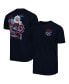 Фото #1 товара Men's Navy Dayton Flyers Through the Years T-shirt