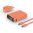 RealPower PB-10000 - 10000 mAh - Lithium Polymer (LiPo) - 22.5 W - Orange