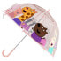 PEPPA PIG Children 48 cm Transparent Bubble Manual Umbrella
