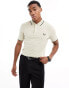 Фото #3 товара Fred Perry twin tipped polo in cream