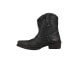 Фото #3 товара Roper Dusty Distressed Snip Toe Cowboy Booties Womens Black Casual Boots 09-021-