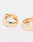 ASOS DESIGN Limited Edition pack of 2 bracelets in bangle and cuff detail in gold tone