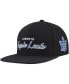 ფოტო #1 პროდუქტის Mitchell Ness Men's Black Toronto Maple Leafs Core Team Script 2.0 Snapback Hat