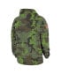 ფოტო #2 პროდუქტის Men's Camo Michigan State Spartans Hoodie Full-Snap Jacket