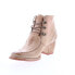 Фото #4 товара Bed Stu Mage F393061 Womens Brown Leather Lace Up Ankle & Booties Boots