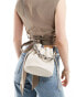 ASOS DESIGN bucket bag with detatchable crossbody strap in cream - фото #4