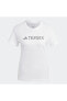 Terrex Classic Logo Tee W Hz1391 Kadın Tişört Beyaz