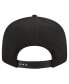 Фото #4 товара Men's Black Oakland Athletics Metallic Logo 9FIFTY Snapback Hat