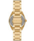 ფოტო #3 პროდუქტის Women's Janelle Three-Hand Gold-Tone Stainless Steel Watch 36mm