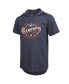 Фото #2 товара Men's Threads Navy Houston Astros 2022 World Series Champions Suspect Short Sleeve Hoodie T-shirt