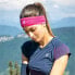 Sports Strip for the Head Compressport Thin On/Off Fuchsia Pink