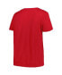Фото #3 товара Women's Crimson Alabama Crimson Tide Plus Size Sideline Route V-Neck T-shirt