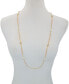 ფოტო #2 პროდუქტის Gold-Tone Long Dainty Necklace