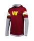 ფოტო #3 პროდუქტის Men's Burgundy Washington Commanders Long Sleeve Hoodie T-shirt