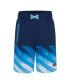 Фото #1 товара Boys 4-Way Stretch Quick Dry Board Shorts Swim Trunks with Mesh Lining UPF50+