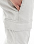 ONLY & SONS slim tapered cargo trousers in light grey Gletschergrau, XL - W36-38 - фото #2